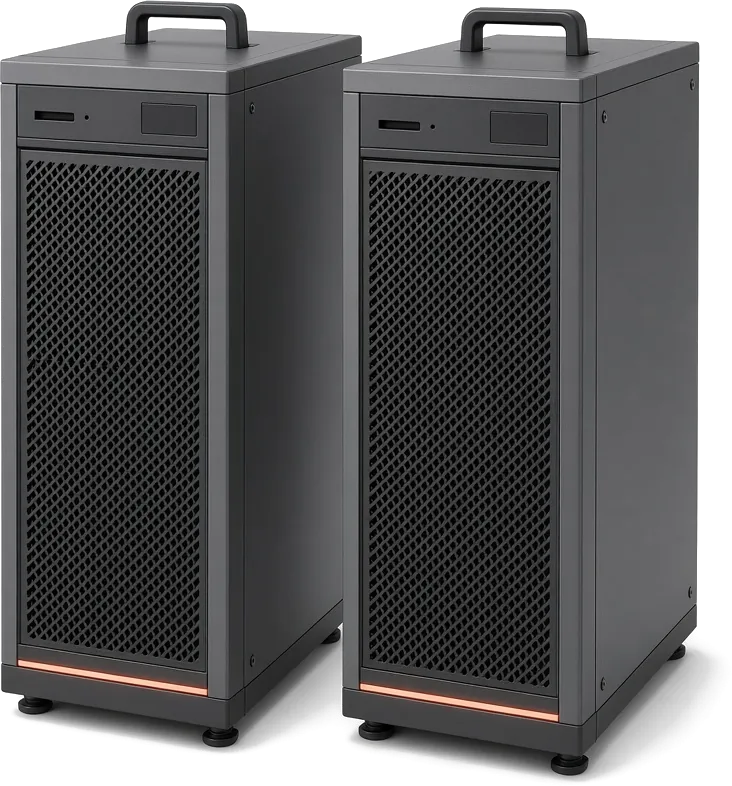 Redundante Server-Klasse: zwei Systeme, die sich gegenseitig auffangen (Produktansicht)